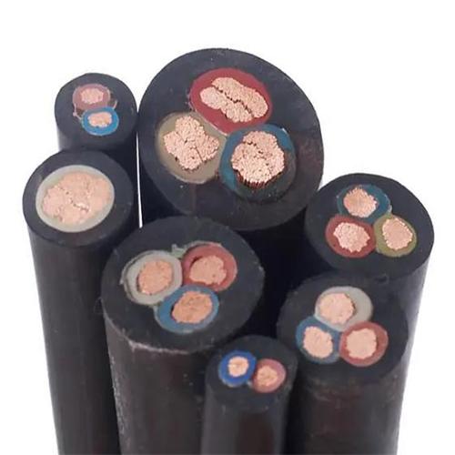 YR/YRF橡套軟電纜基本技術參數